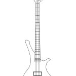 Modèle de basse électrique