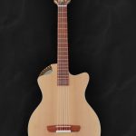 Guitare classique auditorium nylon sur mesure en cèdre rouge
